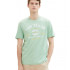 Футболка LOGO TEE MEN'S T-SHIRT 1037735-23383 Tom Tailor L Бірюзовий 1037735-23383