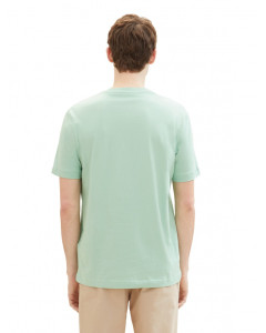 Футболка LOGO TEE MEN'S T-SHIRT 1037735-23383 Tom Tailor L Бірюзовий 1037735-23383