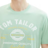 Футболка LOGO TEE MEN'S T-SHIRT 1037735-23383 Tom Tailor L Бірюзовий 1037735-23383