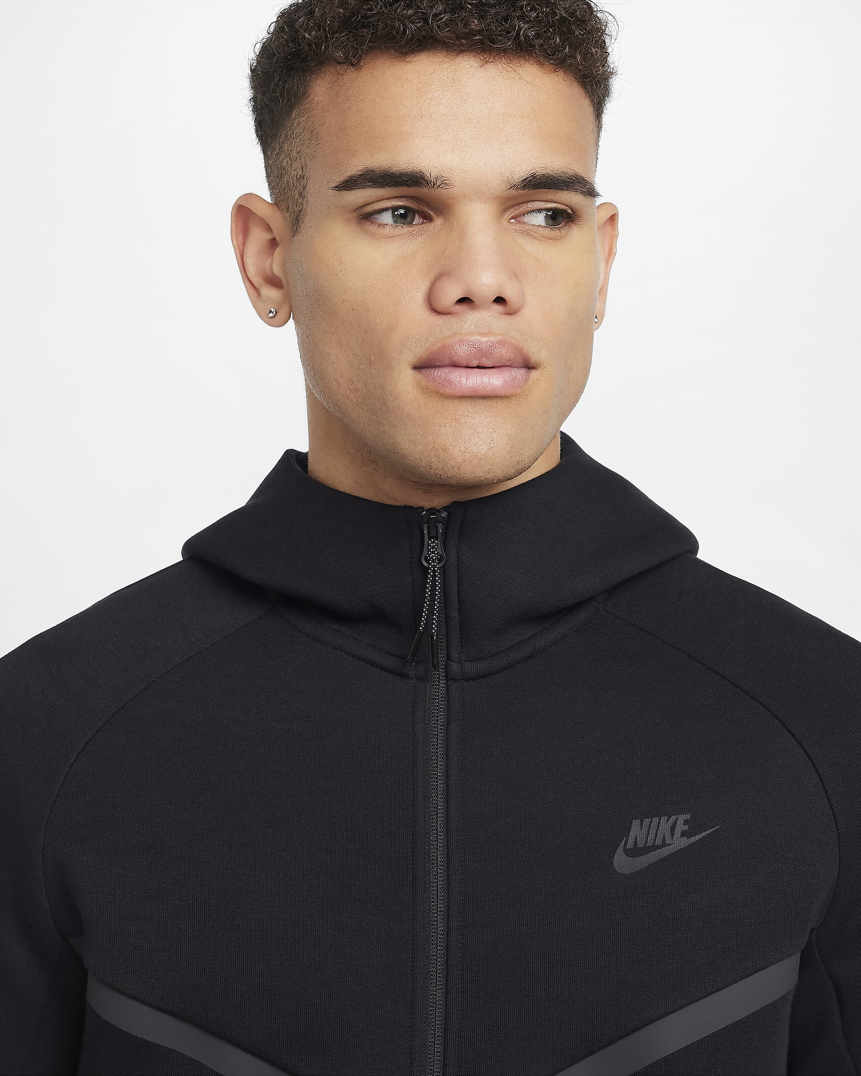 Толстовка Nike M TCH FLC FZ WR HOODIE HV0949-010