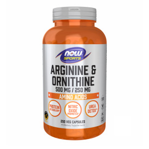 Капсули Arginine/Ornithine - 250 vcaps 2022-10-1330