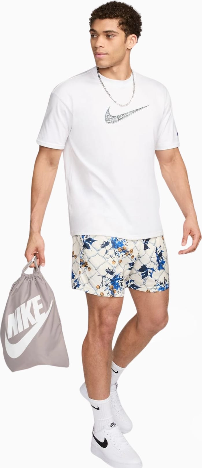 Рюкзак мішок Nike NK HERITAGE DRAWSTRING 13L сірий Уні 33 х 43 см (DC4245-009) DC4245-009