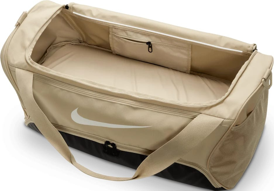 Сумка Nike NK BRSLA M DUFF - 9.5 60L бежевий, чорний Уні 64 х 30 х 30 см (DH7710-253) DH7710-253