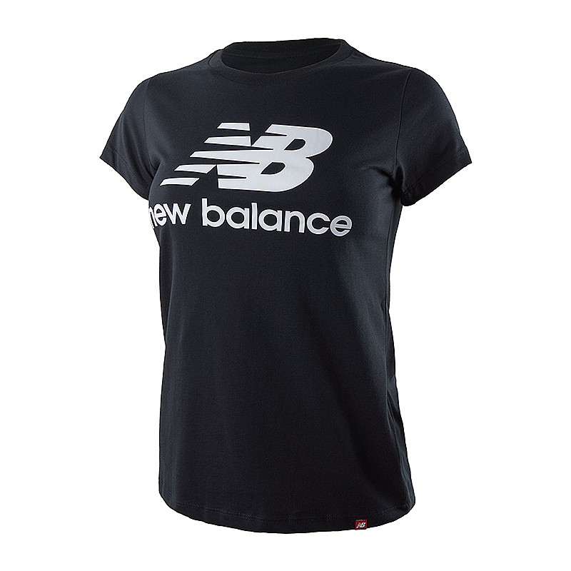 Футболка New Balance Ess Stacked Logo WT91546BK