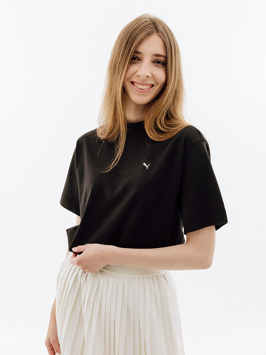 Футболка Puma YONA SUNP Mock Neck Tee 53797701