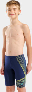 Плавки для хлопчиків Arena DESIGN SWIM JAMMER темно-синій, жовтий Діт 128 см 010754-703