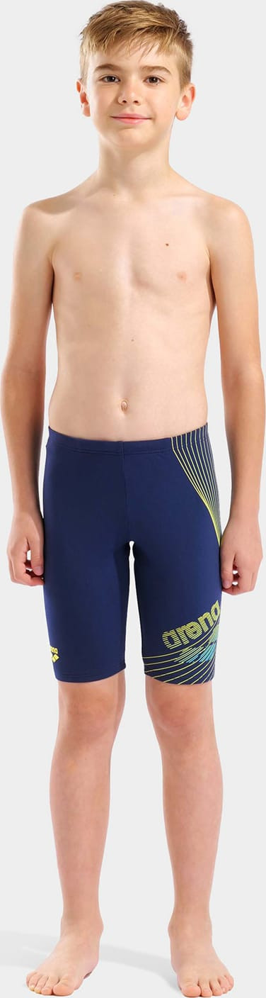 Плавки для хлопчиків Arena DESIGN SWIM JAMMER темно-синій, жовтий Діт 128 см 010754-703