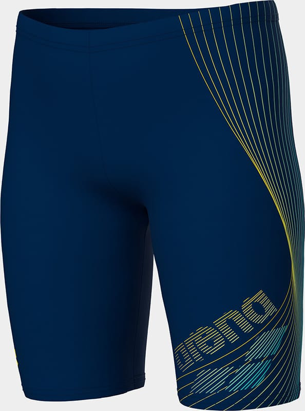 Плавки для хлопчиків Arena DESIGN SWIM JAMMER темно-синій, жовтий Діт 128 см 010754-703