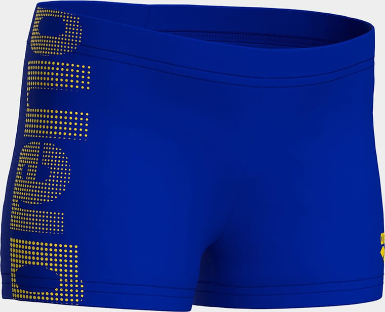 Плавки Шорти для хлопчиків Arena LOGO KIDS BOY SHORT синій, жовтий Діт 116 см 003612-803