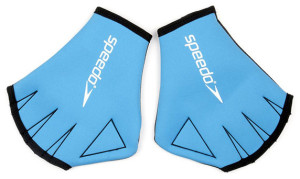 Рукавиці для плавання Speedo AQUA GLOVE AU блакитний Уні M(8.5см) 8-069190309