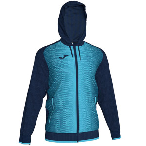 Олімпійка з капюшоном Joma SUPERNOVA 101285.342 темно-синьо-бірюзова 101285.342