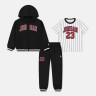 Костюм спортивний Jordan Jordan Kids Tee Pant Sweat Set Black 85F275-023