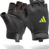 Рукавиці для тренінгу Adidas Essential Training Gloves чорний, зелений S (ADGB-15001GN) ADGB-15001GN