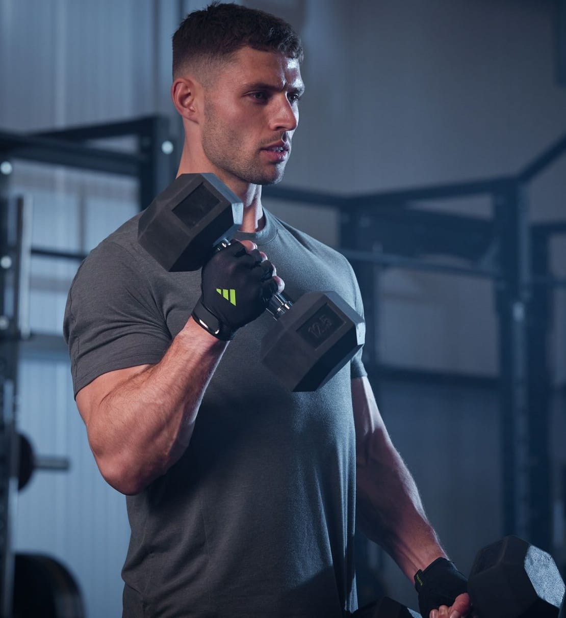 Рукавиці для тренінгу Adidas Essential Training Gloves чорний, зелений S (ADGB-15001GN) ADGB-15001GN