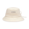 Панама Jacquemus Le Bob Gadjo Off White Bucket Hat 223AC001-5001-110