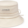 Панама Jacquemus Le Bob Gadjo Off White Bucket Hat 223AC001-5001-110