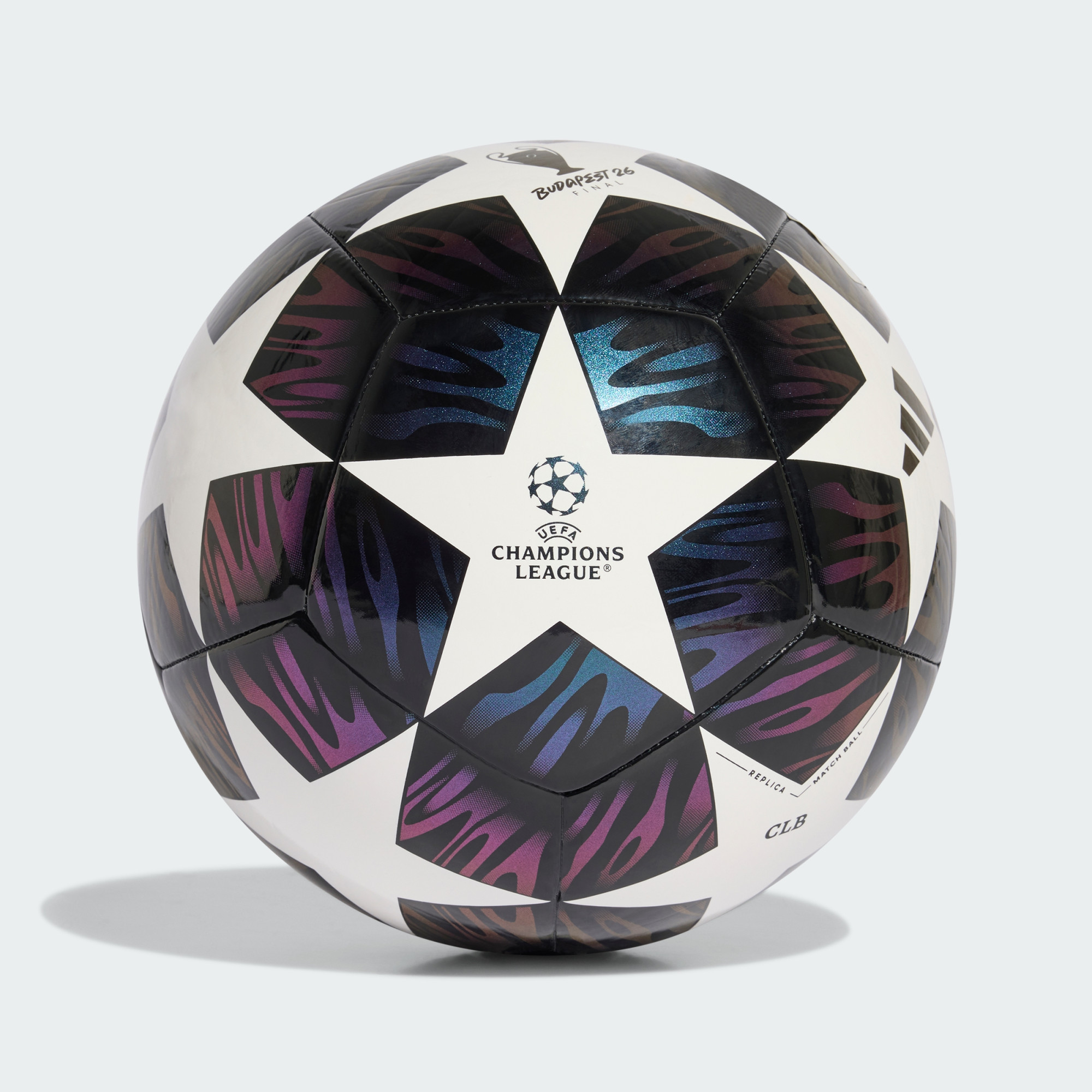 М'яч футбольний Adidas UCL Club 25/26 Budapest Final JX9091