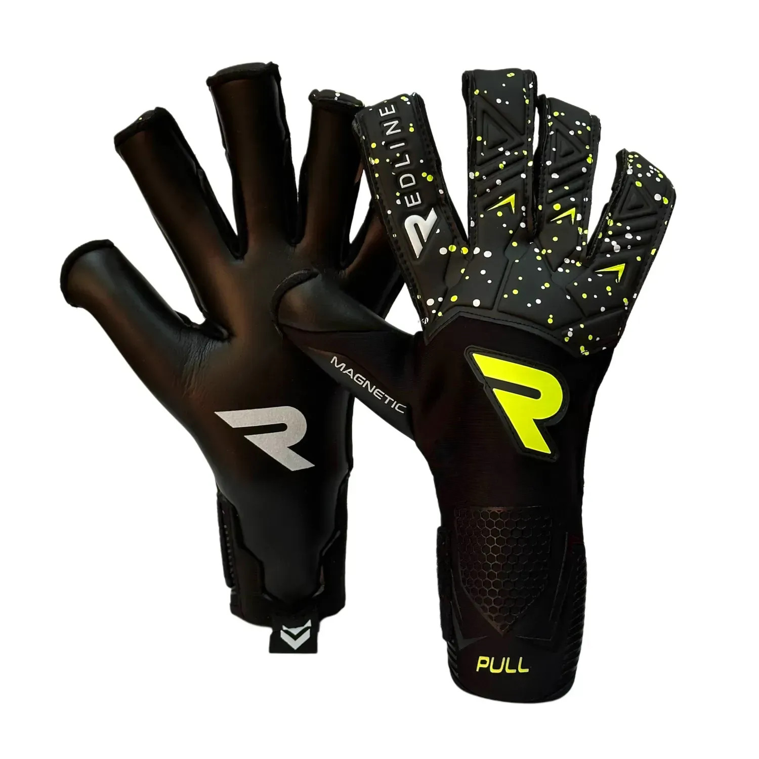 Рукавиці воротарські Redline Magnetic Black Supersoft RLM87