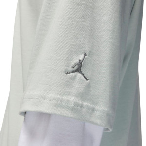 Футболка Jordan Wordmark Tee Grey Heather FJ1969-034
