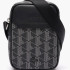 Сумка унісекс Lacoste Monogram Grey/Black NH4410LX.H45