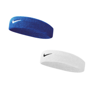 Пов'язка на голову комплект Nike 2 (біла+синя) NNN07-101-402 NNN07-101-402