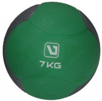 Фітбол MEDICINE BALL зелений, сірий Уні 7кг-286мм LS3006F-7