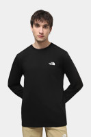 Футболка з довгим рукавом M L/S SIMPLE DOME TEE TNF 0A87QNJK31 THE NORTH FACE L Чорний 0A87QNJK31