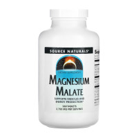Таблетки Source Naturals Magnesium Malate 1250mg - 360 tabs 2023-10-2683