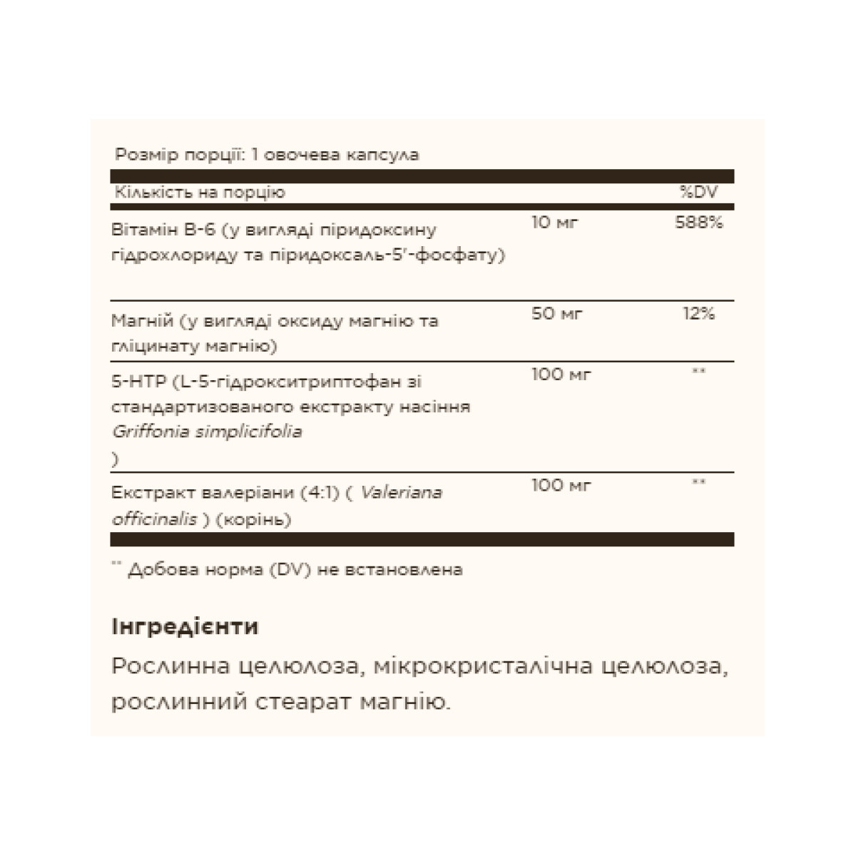 Капсули 5-HTP 100mg - 90 vcaps 2023-10-3708
