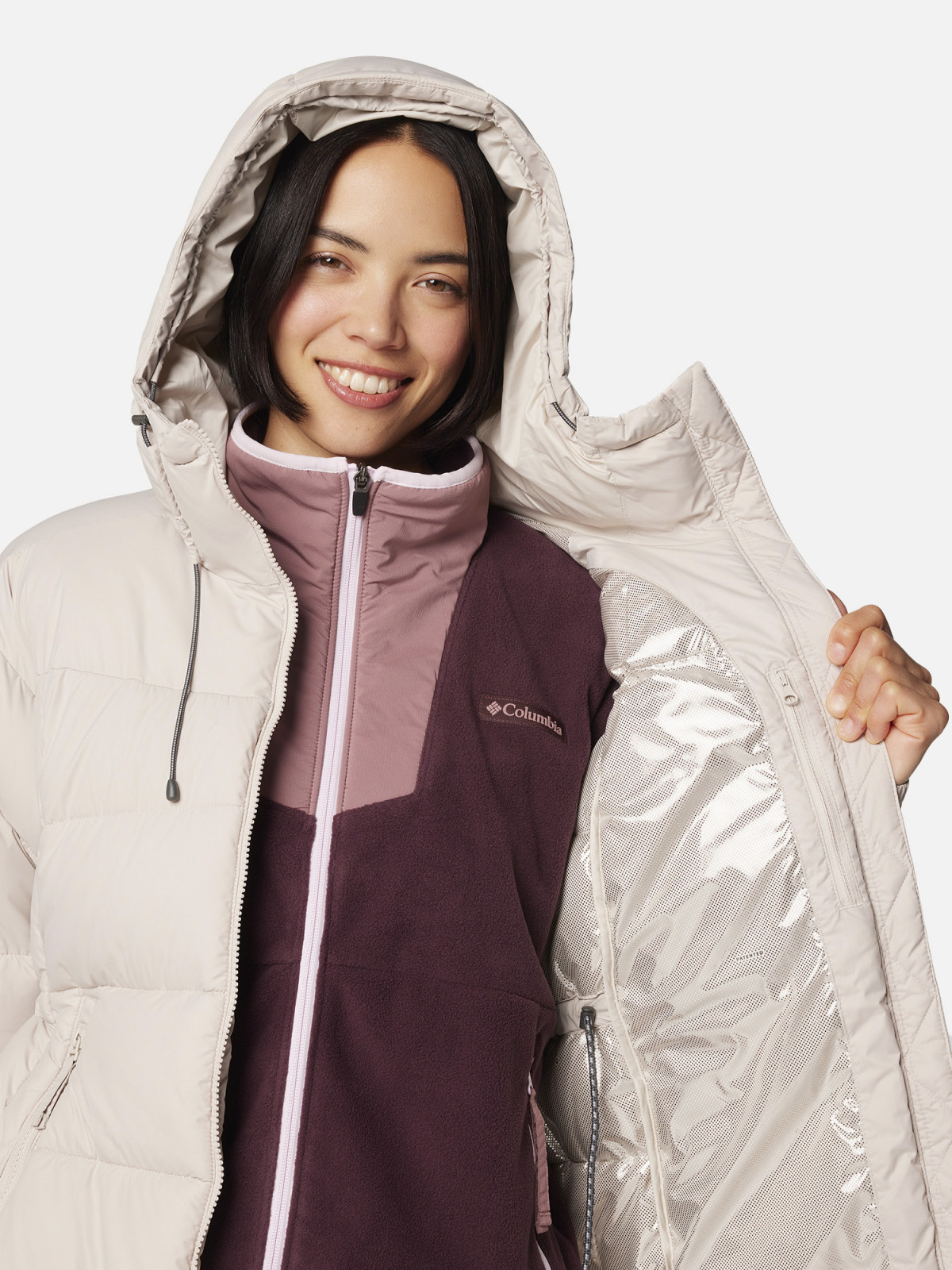 Пальто Pike Lake™ II Long Jacket 2051351CLB-279 Columbia 2051351CLB-279 Напівпальто жіноче Pike Lak 2051351CLB-279