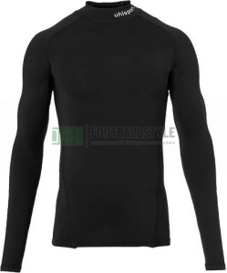 Футболка компресійна Uhlsport DISTINCTION PRO BASELAYER TURTLE NECK чорна 1003069 01 1003069-01