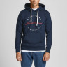 Толстовка JJHERRO SWEAT HOOD 12188849-Navy Blazer-Fit:SWEAT Jack&Jones L Темно-синій 12188849-NAVY BLAZER-FIT: