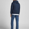 Толстовка JJHERRO SWEAT HOOD 12188849-Navy Blazer-Fit:SWEAT Jack&Jones L Темно-синій 12188849-NAVY BLAZER-FIT:
