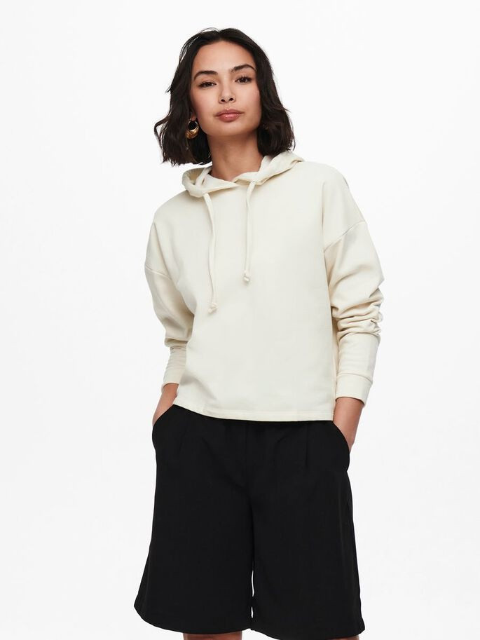 Толстовка ONLDREAMER LIFE L/S HOOD SWT NOOS 15241103 Birch ONLY L Білий 15241103Birch