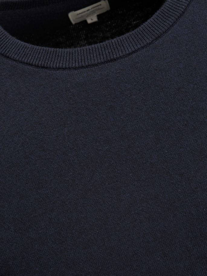 Пуловер JJEBASIC KNIT CREW NECK PS 12144038-Navy Blazer Jack&Jones PLUS 2XL Темно-синій 12144038-Navy Blazer