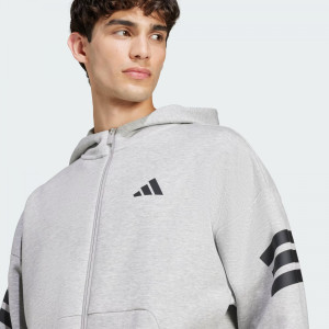 Толстовка M FI 3S FZ JD4828 Adidas L Сірий JD4828