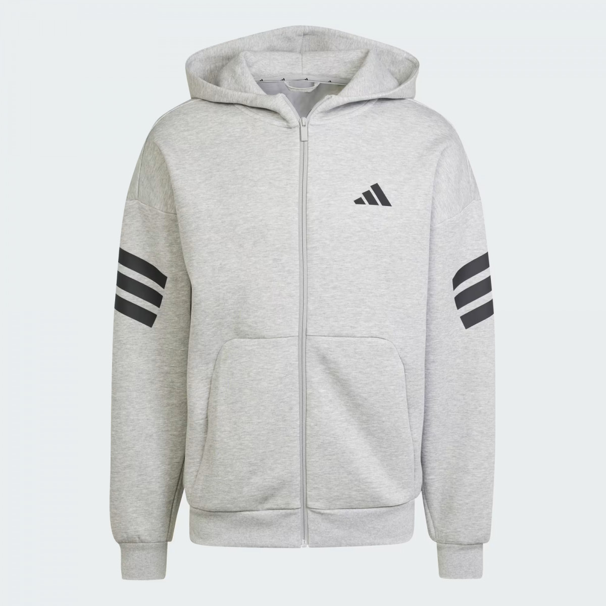 Толстовка M FI 3S FZ JD4828 Adidas L Сірий JD4828