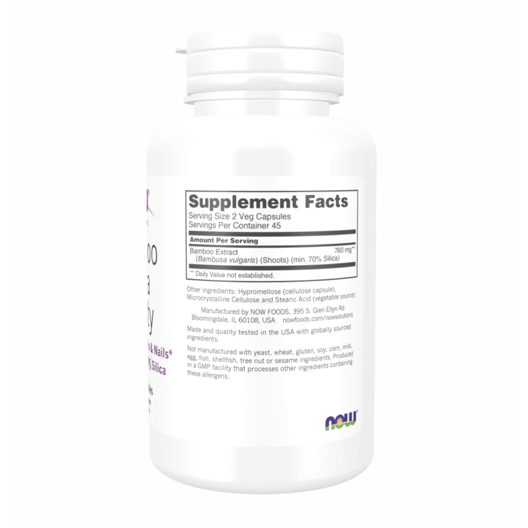 Капсули Bamboo Silica Beauty - 90 vcaps 2022-10-1384