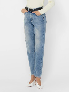 Джинси ONLVENEDA MOM JEANS DNM REA7452 NOOS 15193864-Light Blue Denim ONLY L/30 Блакитний 15193864-LIGHT BLUE DENIM