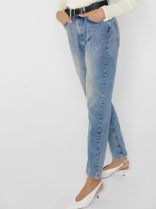 Джинси ONLVENEDA MOM JEANS DNM REA7452 NOOS 15193864-Light Blue Denim ONLY L/30 Блакитний 15193864-LIGHT BLUE DENIM