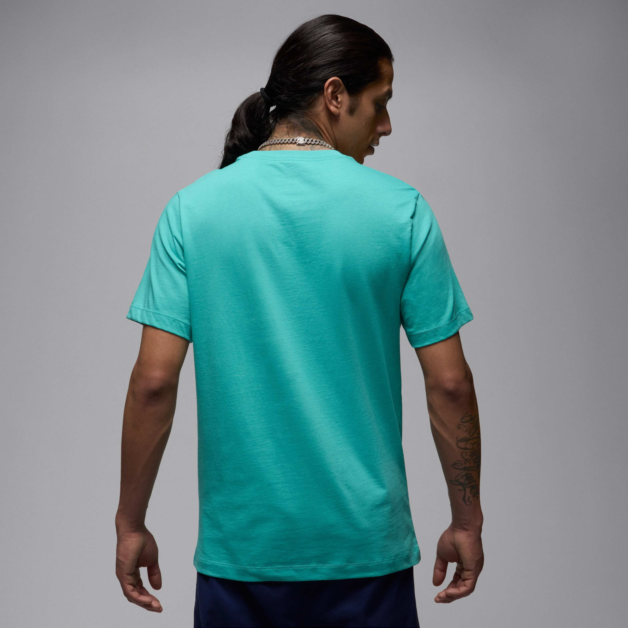 Футболка чоловіча Air Jordan J City 88 Ss Crew Turquoise HQ0009-392