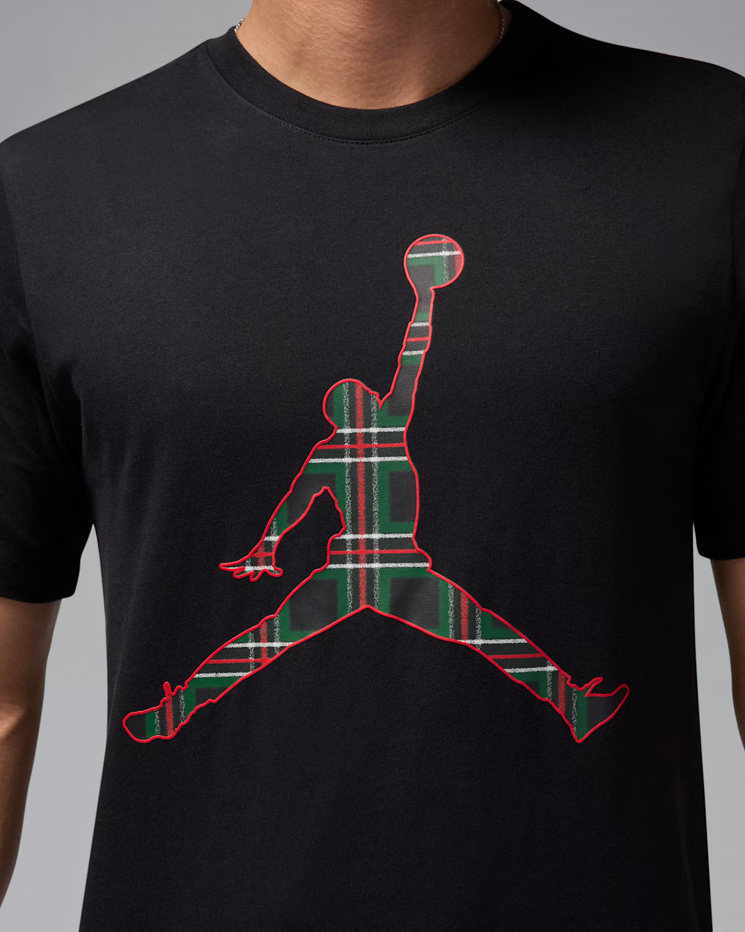 Футболка чоловіча Air Jordan Flt Essential Hldy Jm Crew Black FZ1977-010