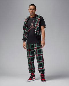 Футболка чоловіча Air Jordan Flt Essential Hldy Jm Crew Black FZ1977-010