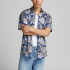 Сорочка JORHAZY SHIRT SS LTN 12187954 Ensign Blue Jack&Jones S Синій 12187954EnsignBlue