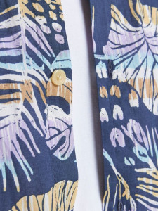 Сорочка JORHAZY SHIRT SS LTN 12187954 Ensign Blue Jack&Jones S Синій 12187954ENSIGNBLUE