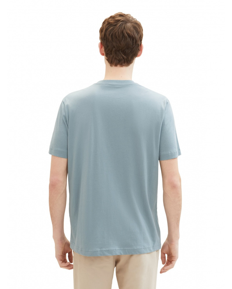 Футболка LOGO TEE MEN'S T-SHIRT 1037735-27475 Tom Tailor L Сірий 1037735-27475