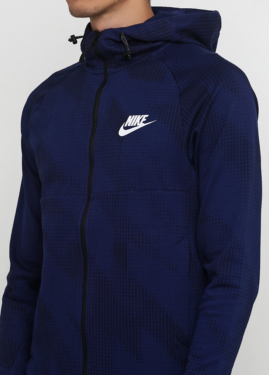 Кофта Nike M NSW AV15 HOODIE FLC FZ AOP 885937-429