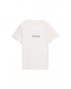 Футболка women's T-shirt 1045543-10332 Tom Tailor L Білий 1045543-10332