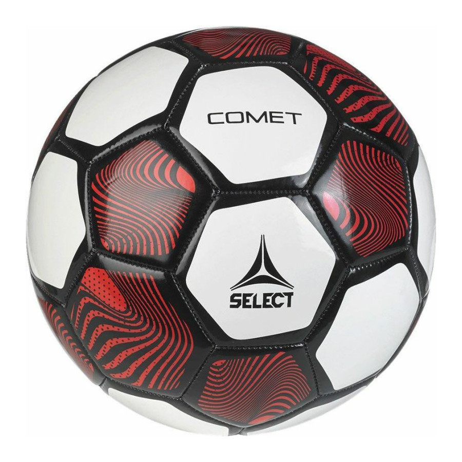 М'яч футбольний SELECT Comet (528) біло/червон, 4 389480