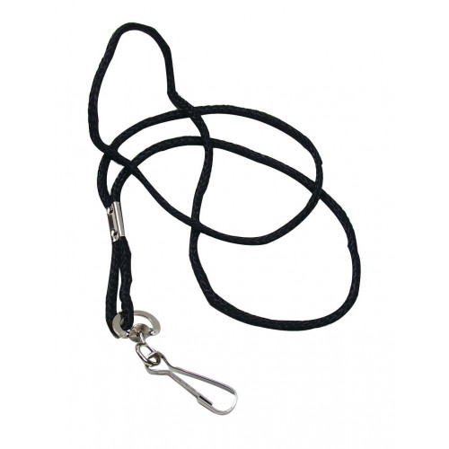 Шнурок для свистка Select Lanyard чорний Уні 48см 778130-009